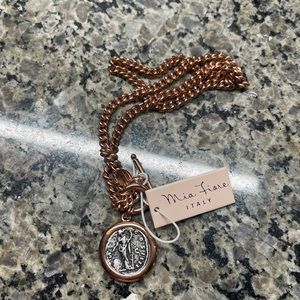Mia Fiore Roman Coin necklace